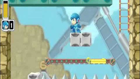 Lets Play Megaman Powered Up Part 2:Gutsman Stage