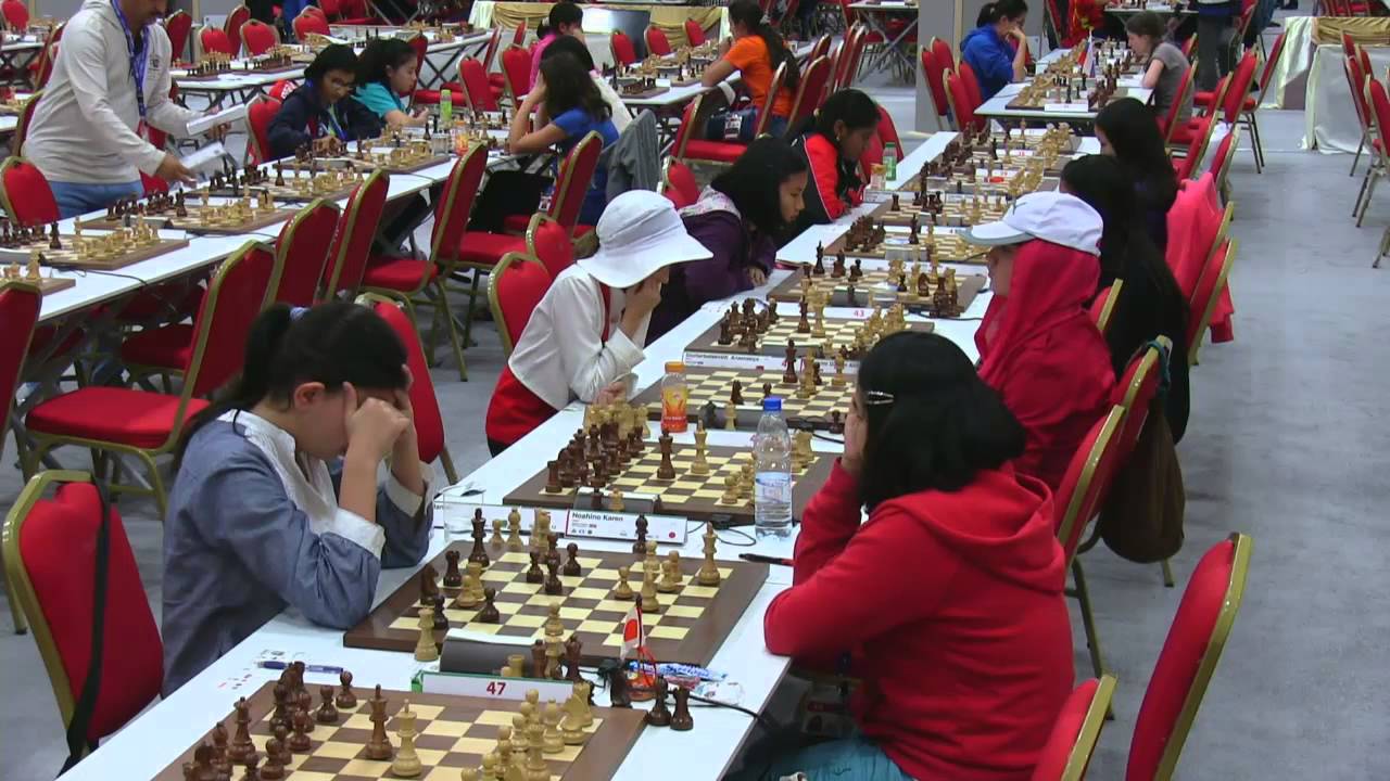 World Youth Chess Championship. Round 5. YouTube