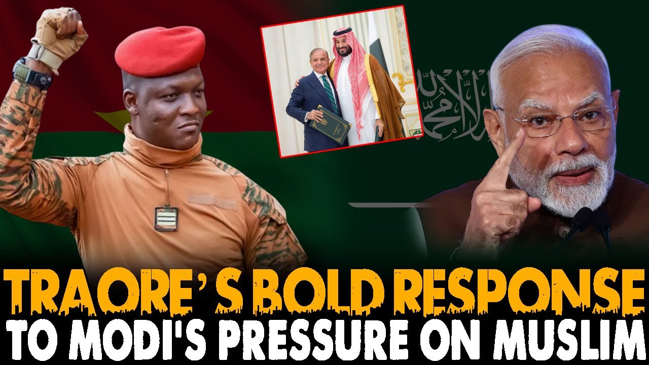 Traoré’s Bold Response to Modi’s Pressure on Muslim NATO Stuns India