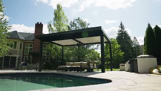 3 Struxure Pergolas Installed in Northville Luxury Outdoor Living Walkthrough