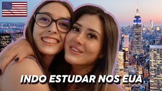 deixando minha irmã na faculdade americana + NY VLOG