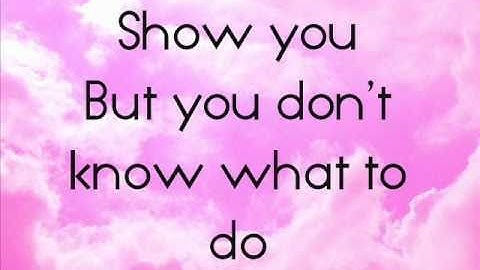 Demi Lovato - "What To Do" With Lyrics On - Screen (HQ)