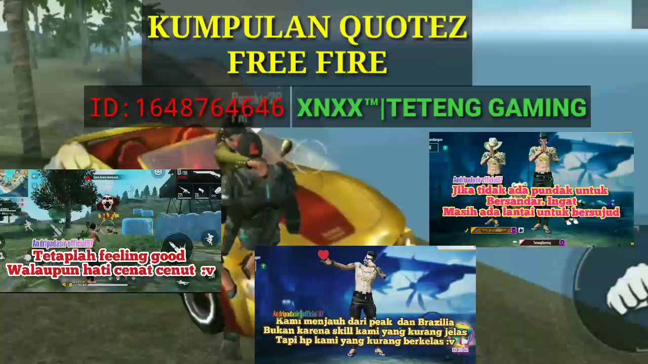 Kumpulan Kata Kata Free Fire Terbaru 2020 Youtube