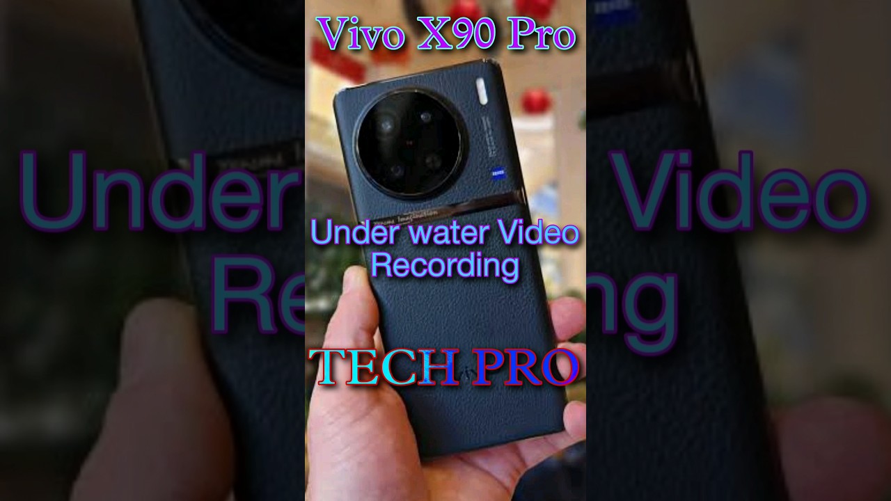 Vivo X90 Pro Water Test 