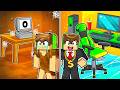 CADRES CONSTRUÍU um QUARTO MILIONÁRIO no Minecraft!💰