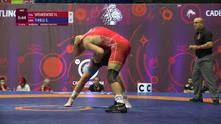 Qual. FS - 110 kg: H. WISNIEWSKI (POL) v. E. THIELE (GER) screenshot 4