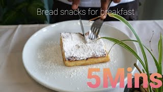 Delicious Homemade Bread Snack Recipe | Easy and Quick Snack Idea