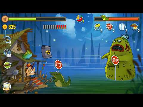 Swamp Attack - Episode 3. Level 18. Gameplay