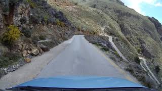 Driving Crete's Most Dangerous Road
