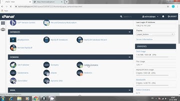 how to create addon domain in cpanel, technical jha jee