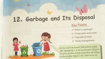 Army Public School EVS Chapter 12 Garbage and It