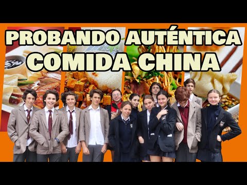 Estudiantes argentinos prueban comida china por Primera vez