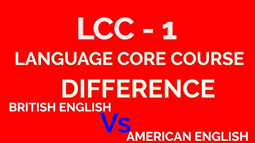 LCC - 1 COMPULSORY ENGLISH l 3rd Semester