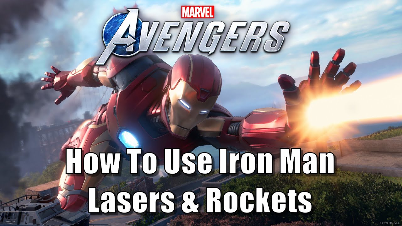 How To Equip Lasers On Iron Man