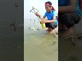 Big monster fish catching by 4 catfish bait in river #fishing #fishinglife #bait #shorts #shortsfeed