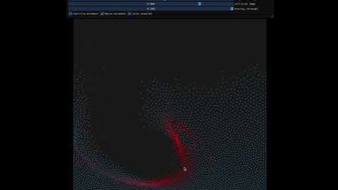 Fluid simulation with OpenGL