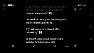 agriculture science exam preparation