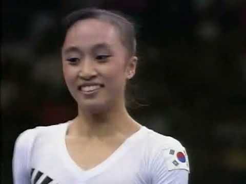 Han Kyung Im. 1988 Olympics. TO. FX
