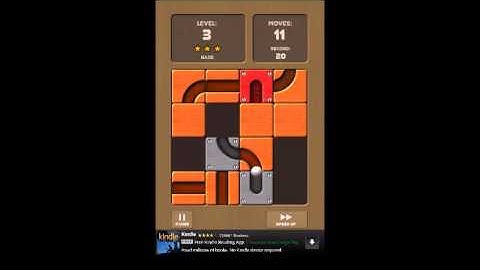 Unroll Me Hard Level 3 Walkthrough 3 Stars