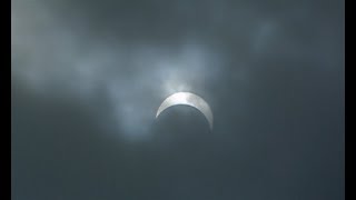 Brief clip of Partial Solar Eclipse - August 21, 2017