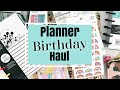Flip Through Friday | Collective Planner Haul | Birthday edition Part 1 of 2
