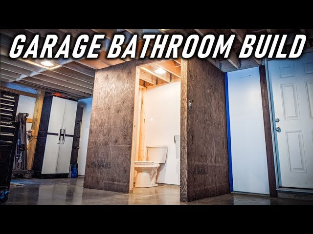 Building A Bathroom In My Garage You - How Much Does It Cost To Install A Bathroom In Garage
