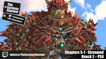 Knack 2: Chapters 5-7 Stream Playthrough - PS4