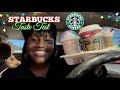 VLOGMAS DAY 1 🎄TRYING STARBUCKS HOLIDAY DRINKS AND TREATS!