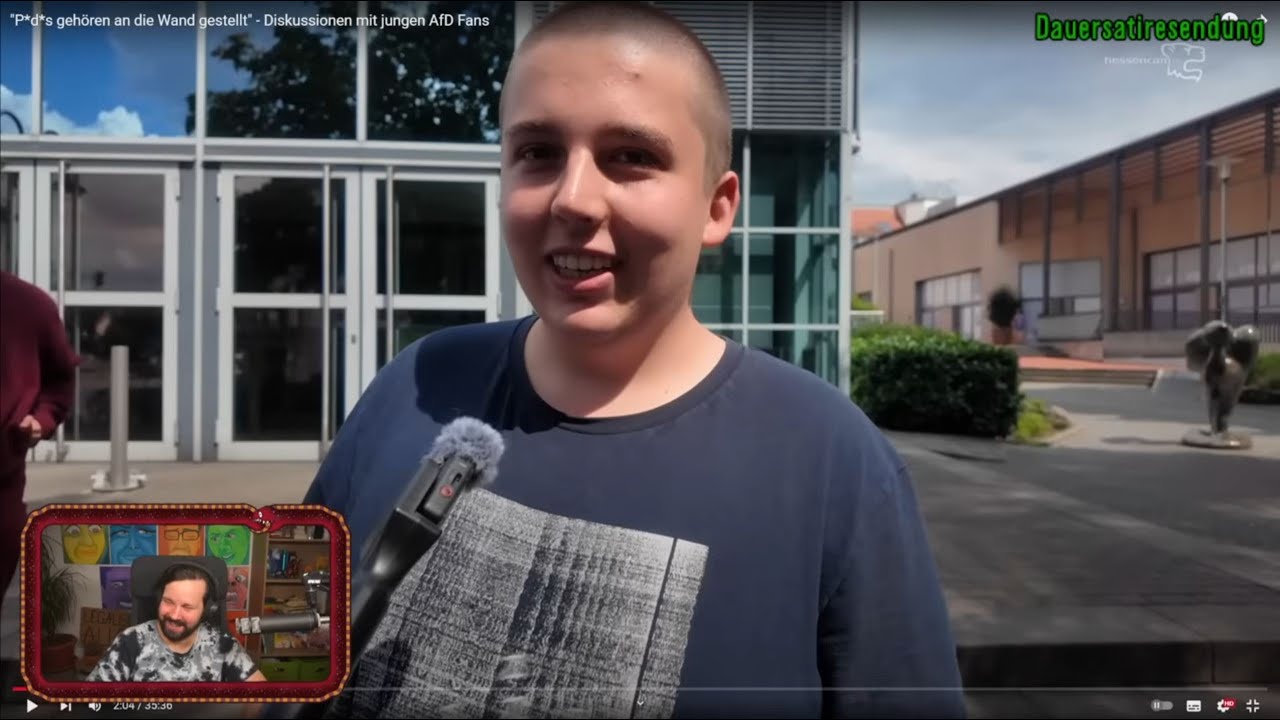 Die deutsche normale Jugend gibt 1 Interview