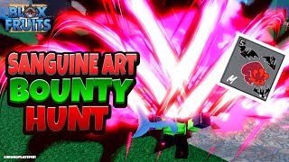 Sanguine Art is OP! (Update 20 Blox Fruits Bounty Hunting) screenshot 5