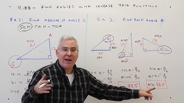 9.10B--Find Angles With Inverse Trig Functions