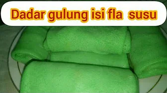 Dadar gulung isi fla susu @kaplaleama4308 Dadar gulung isi fla susu @kaplaleama4308