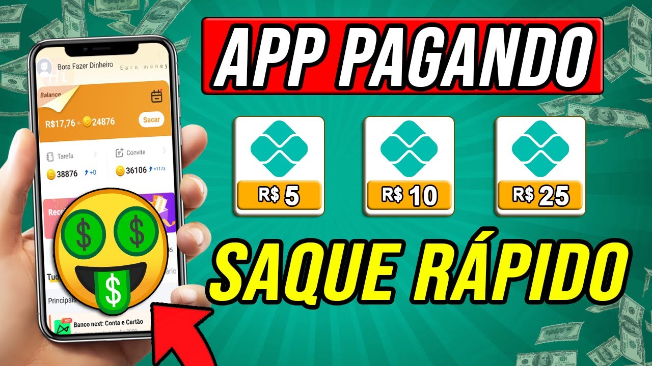 [PAGOU MESMO✅] App que Ganha Dinheiro de Verdade no PIX Pagando na HORA 💸 App de Ganhar Dinheiro