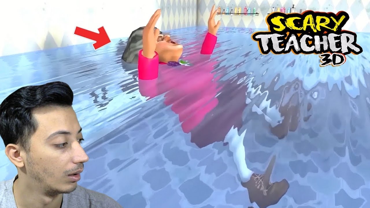 SCARY TEACHER'IN EVİNİ SU BASTI ! (BOĞULUYOR)