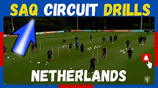 🎯Speed - Agility - Quickness Training Soccer (SAQ) / Netherlands