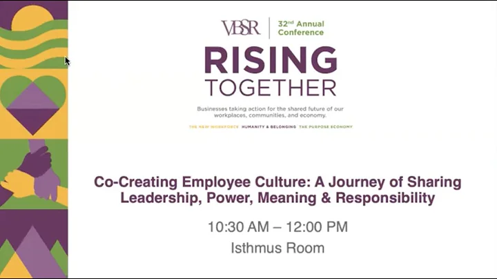 Co-Creating Employee Culture: A Journey of Sharing...