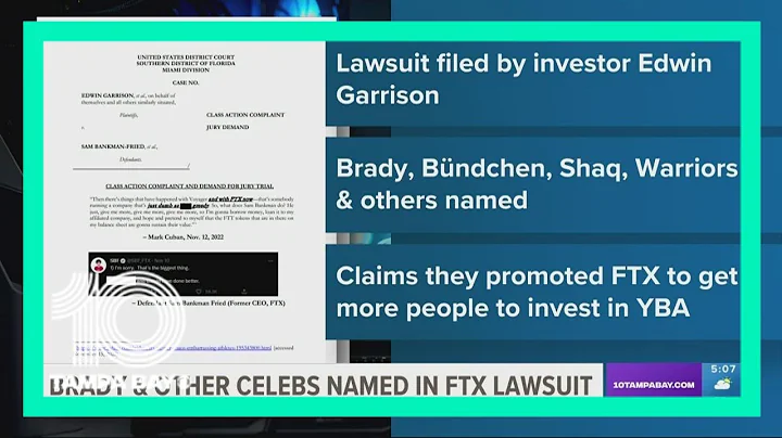 Class-action lawsuit filed against FTX and celebri...