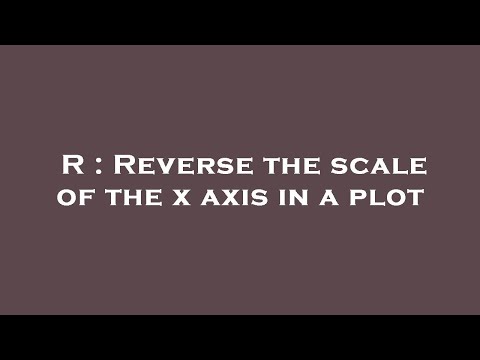R : Reverse