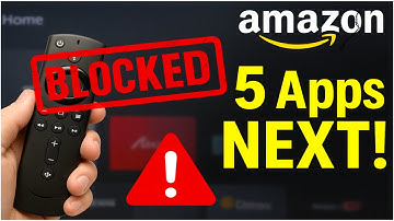 THE END IS NEAR: 5 Apps Firestick Will BLOCK NEXT!