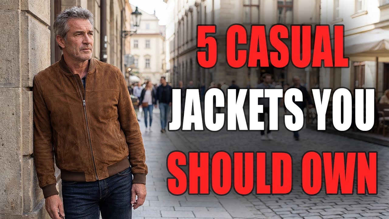 5 Casual Jackets Every Man Over 50 Should Own (And How to Wear Them)
