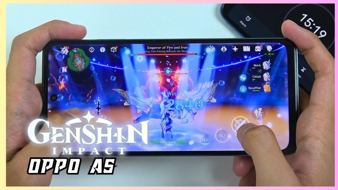 Oppo A5 Genshin Impact Gaming test | Dimensity 6300, 90Hz Display - YouTube