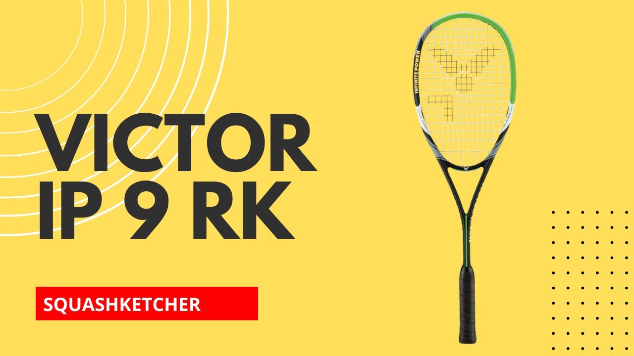 Tidligere benyttet af den 9-dobbelte Danmarksmester: Victor IP 9 RK [Racketlife Review]