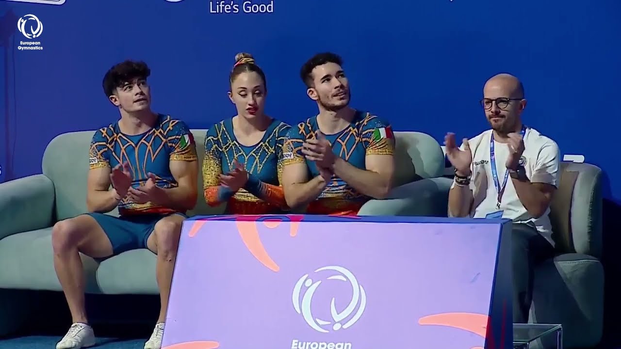 Sara Cutini, Davide Nacci & Francesco Sebastio (ITA) - 2025 Aerobics European bronze medallist, Trio