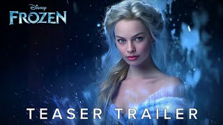 FROZEN Live Action (2025) - TEASER TRAILER | Disney (Concept) Margot Robbie | frozen trailer