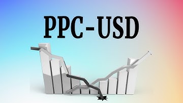 Peercoin (PPC-USD) Cryptocurrency Animated Graph January-May 2021