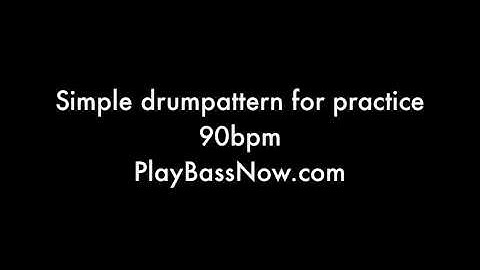 90 bpm Drum machine loop pattern
