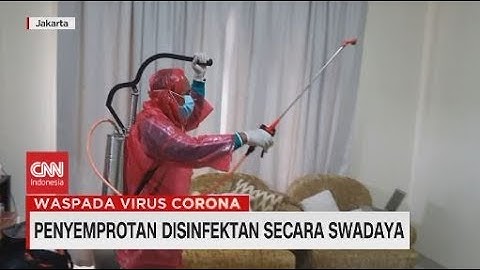 Penyemprotan Disinfektan Secara Swadaya