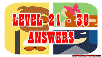 Icomania Level 21 - 30 - All Answers - Walkthrough ( By LOTUM media GmbH )
