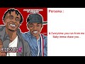 Jhacari : BOOMERANG Ft Persona ( official lyric video ) Prod . DerajGlobal