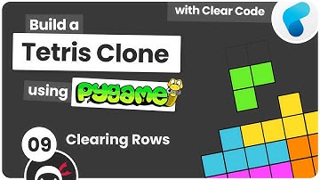 Build Tetris with Pygame #9 - Clearing Rows